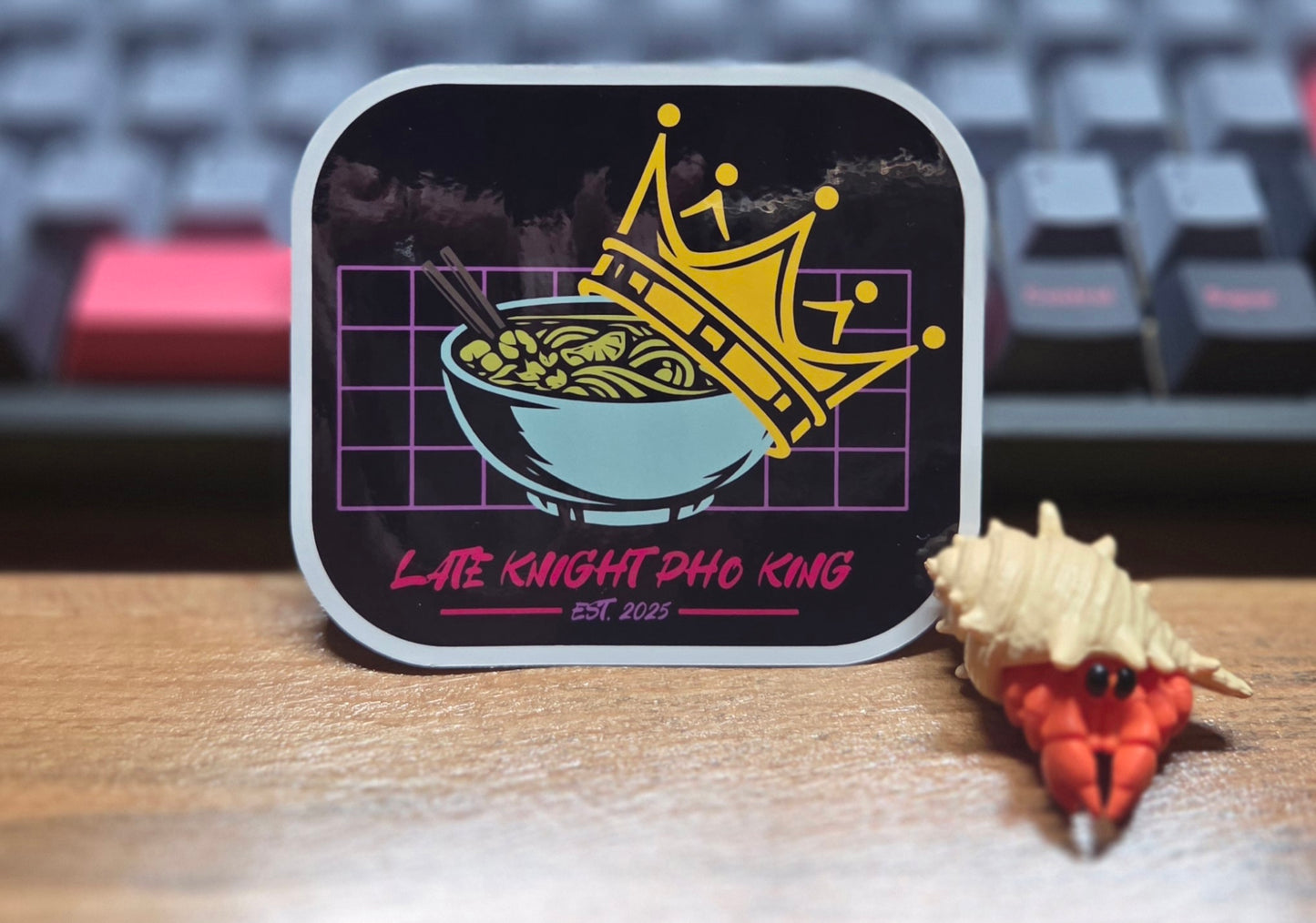 Late Night Pho King Sticker