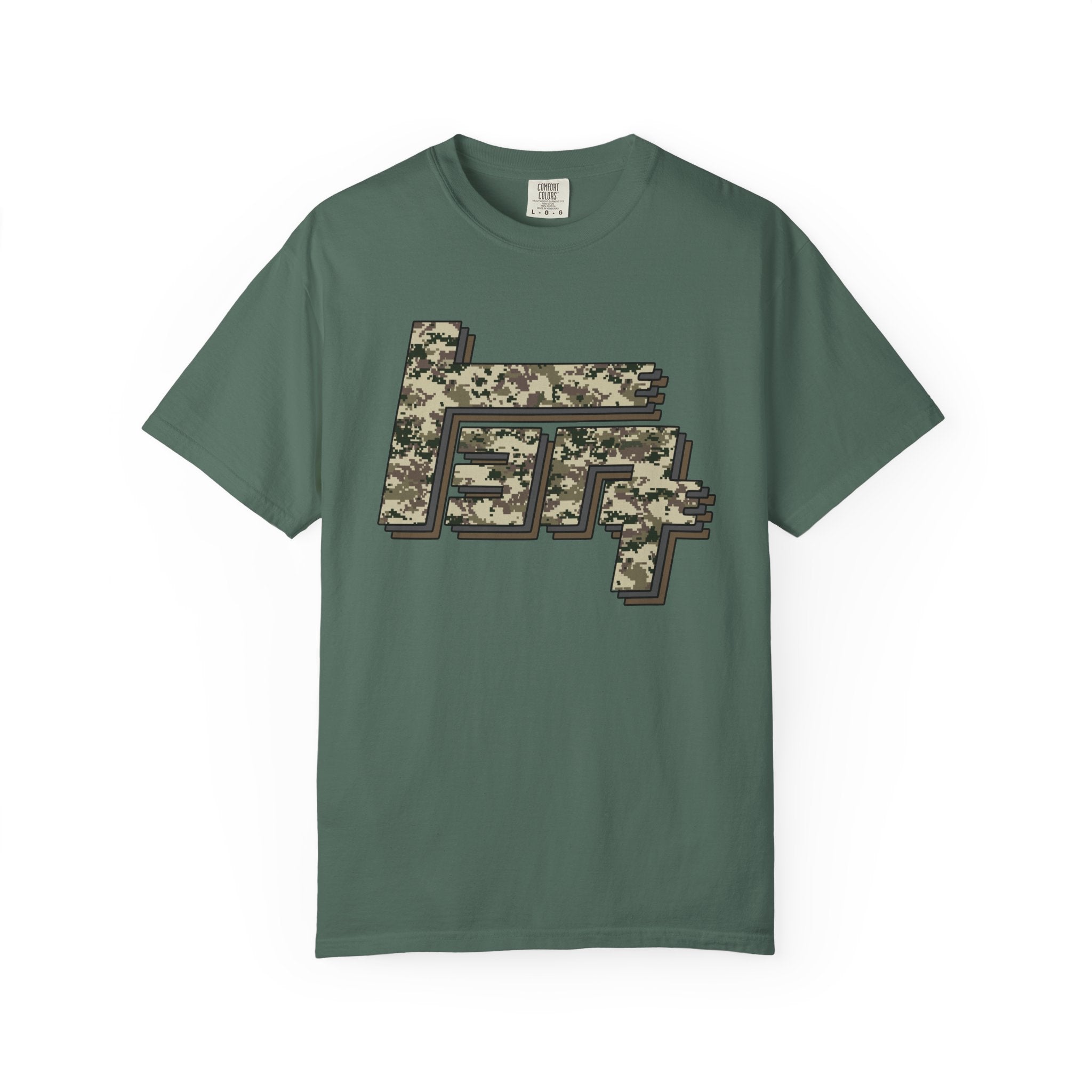 TEQ Vintage Retro Toyota Camo Hunting Shirt