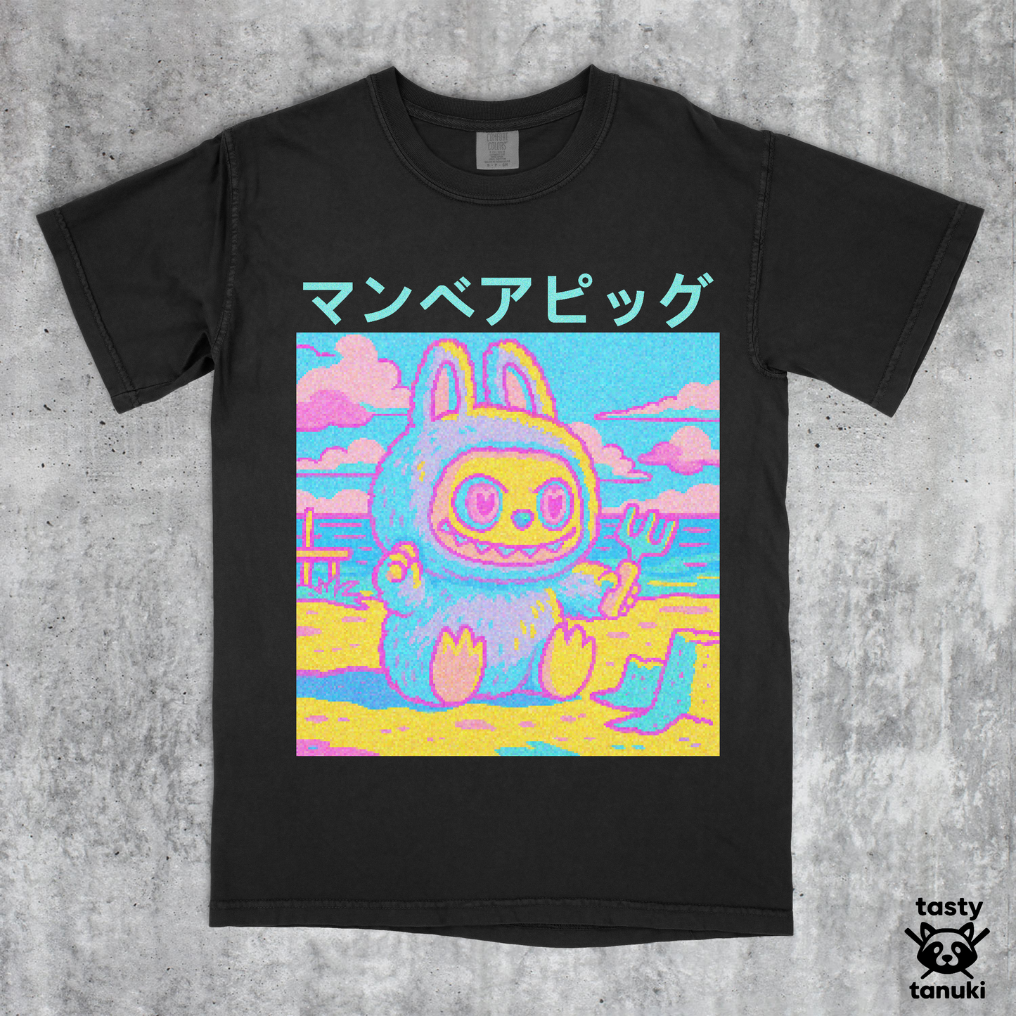 Man Bear Pig Vaporwave Shirt