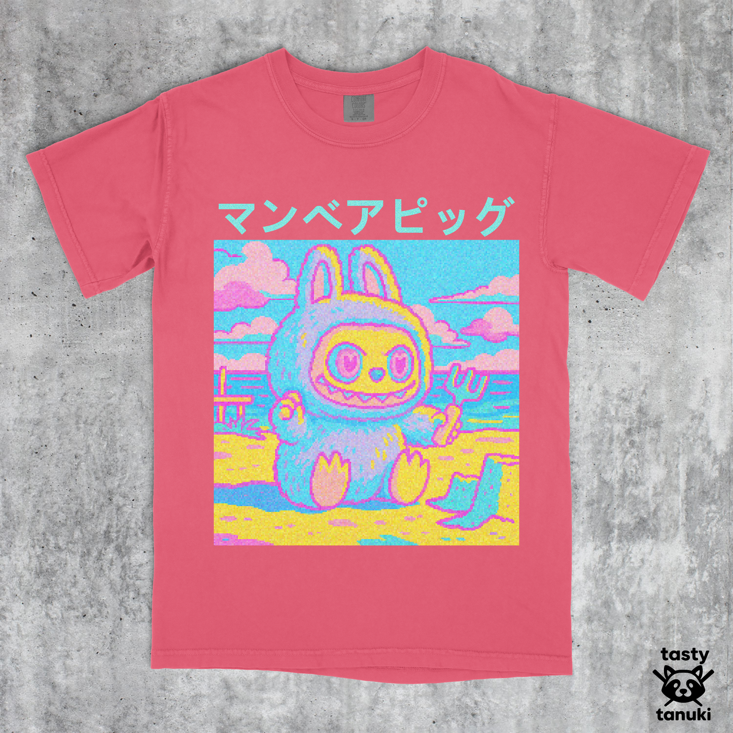 Man Bear Pig Vaporwave Shirt