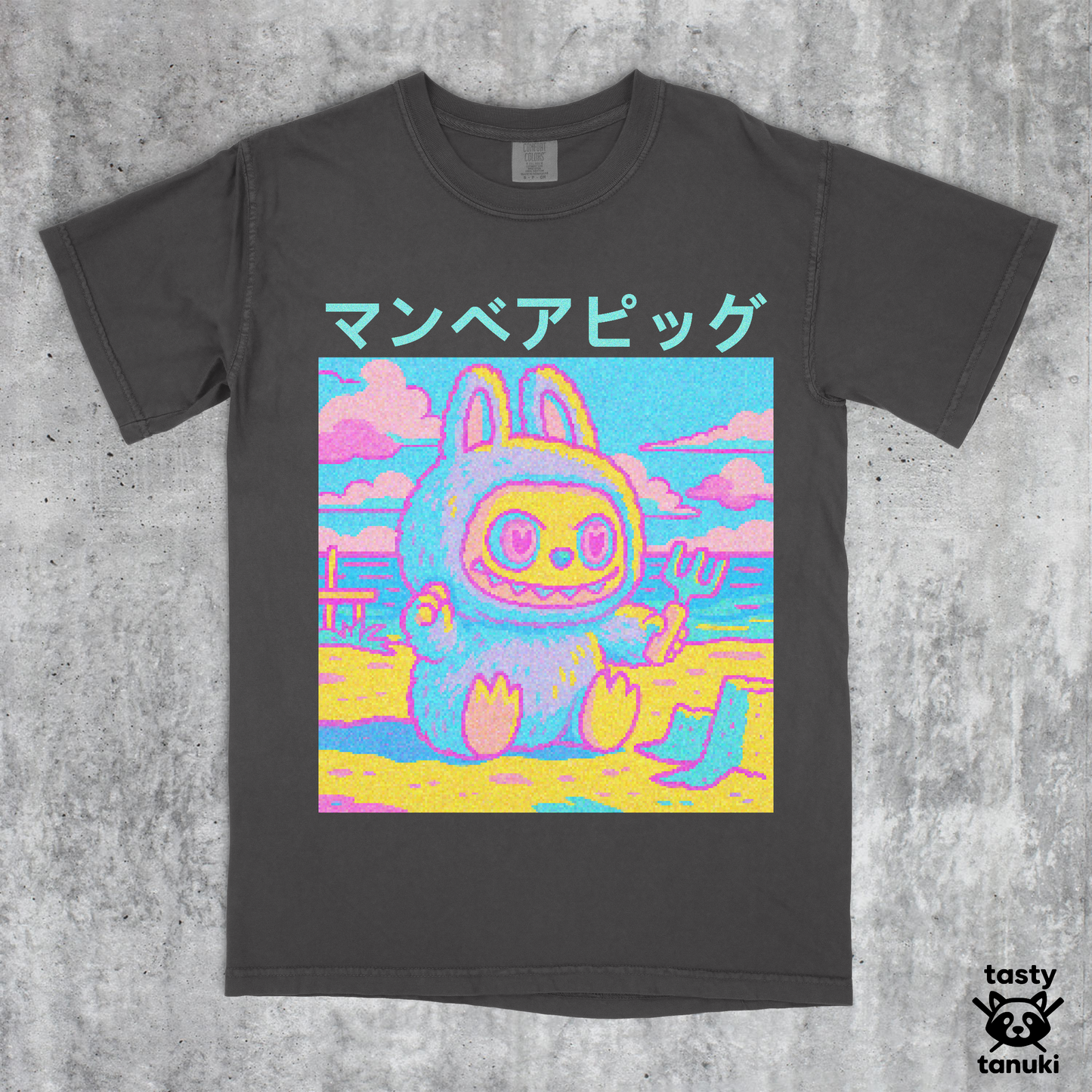 Man Bear Pig Vaporwave Shirt