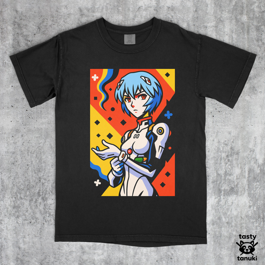 Neon Genesis Evangelion Rei Ayanami Shirt