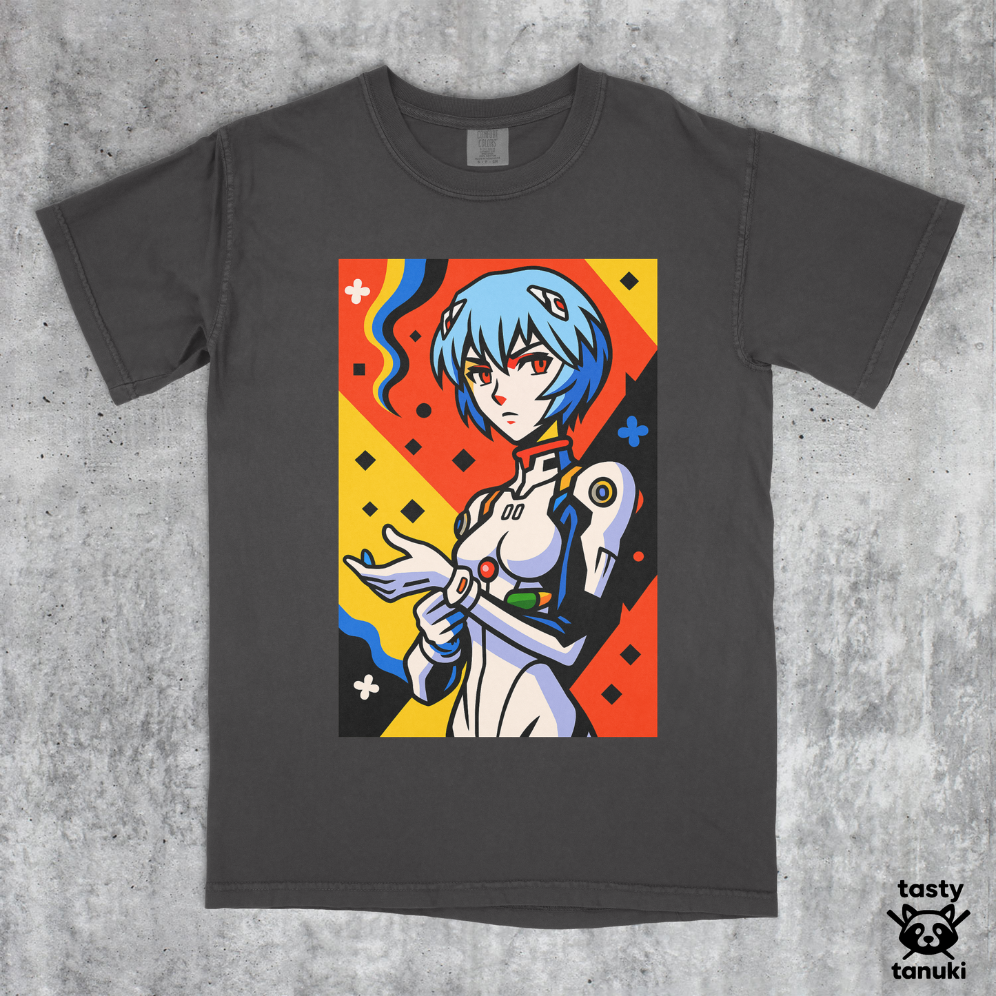 Neon Genesis Evangelion Rei Ayanami Shirt