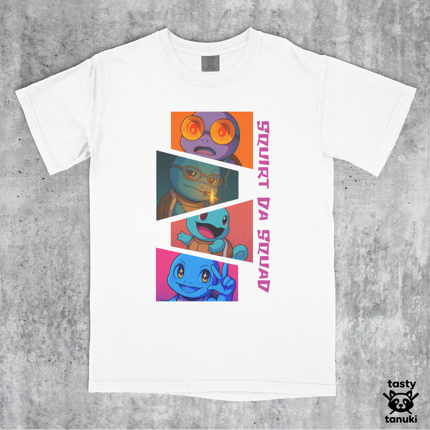 Squirt da Squad Anime Streetwear Shirt