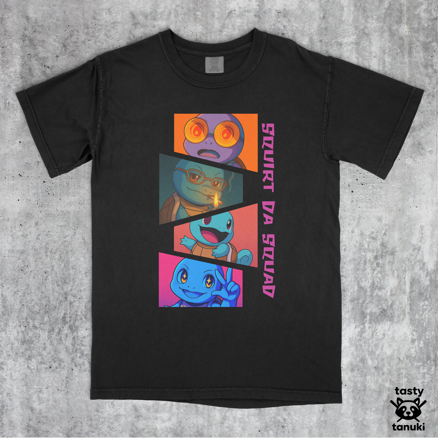 Squirt da Squad Anime Streetwear Shirt