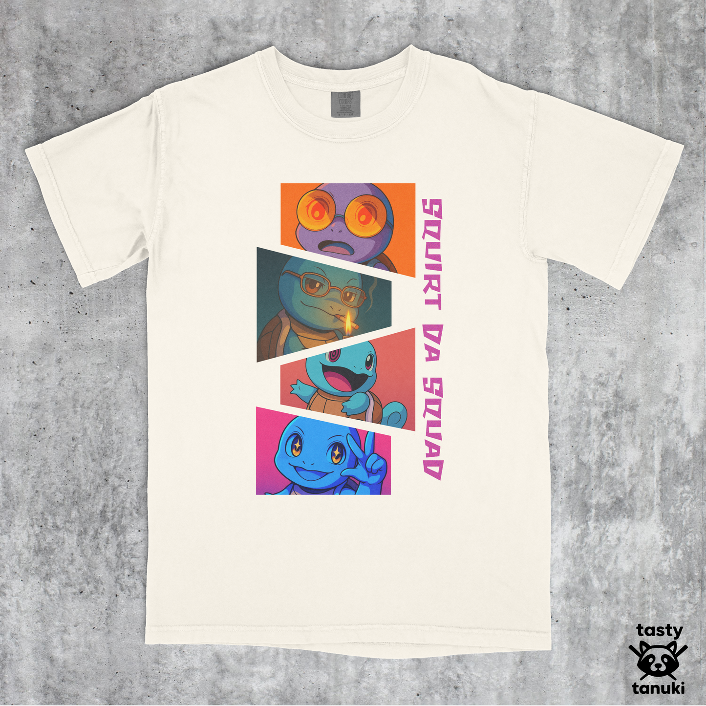 Squirt da Squad Anime Streetwear Shirt