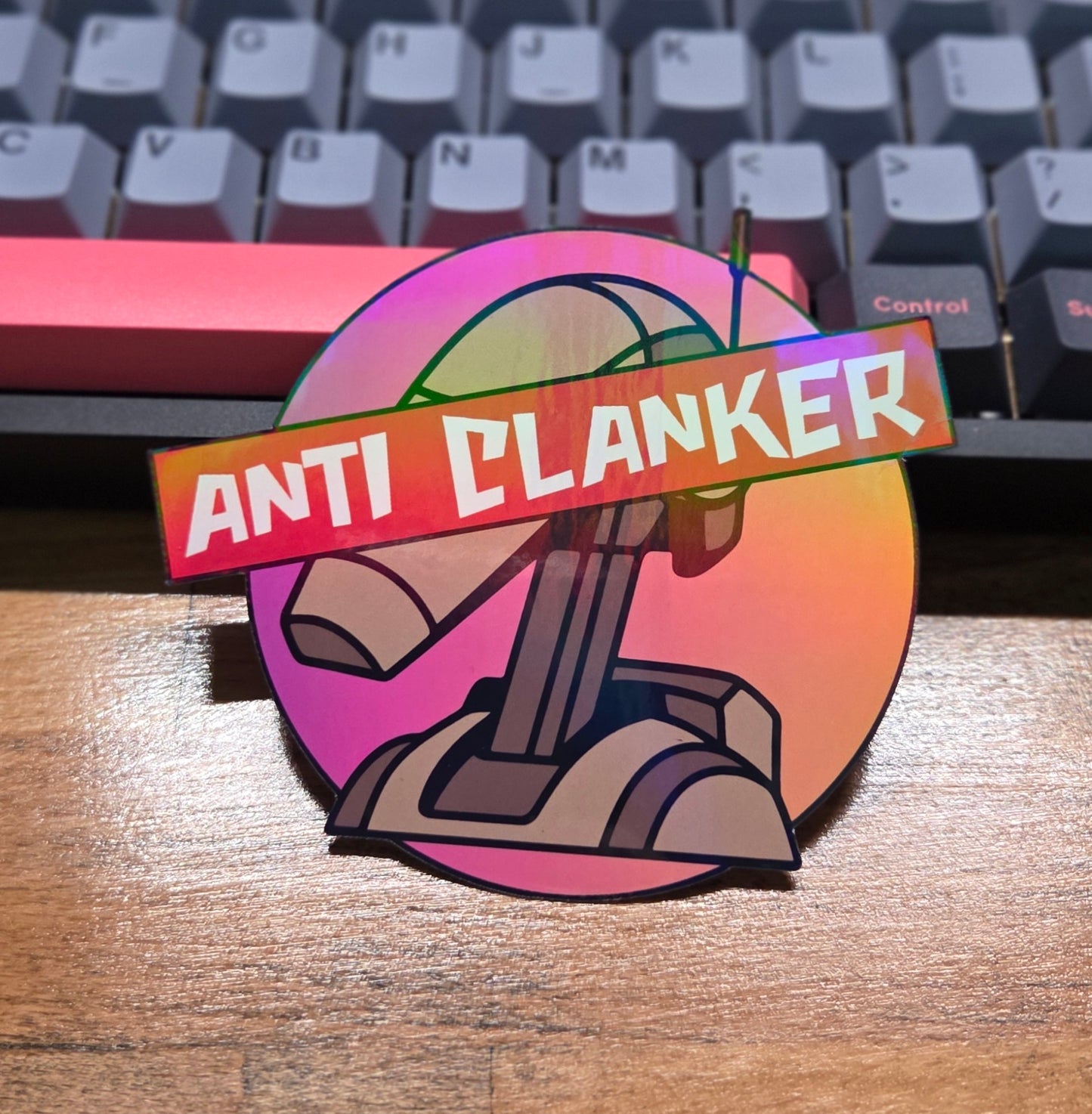 Battle Droid Anti Clanker Sticker
