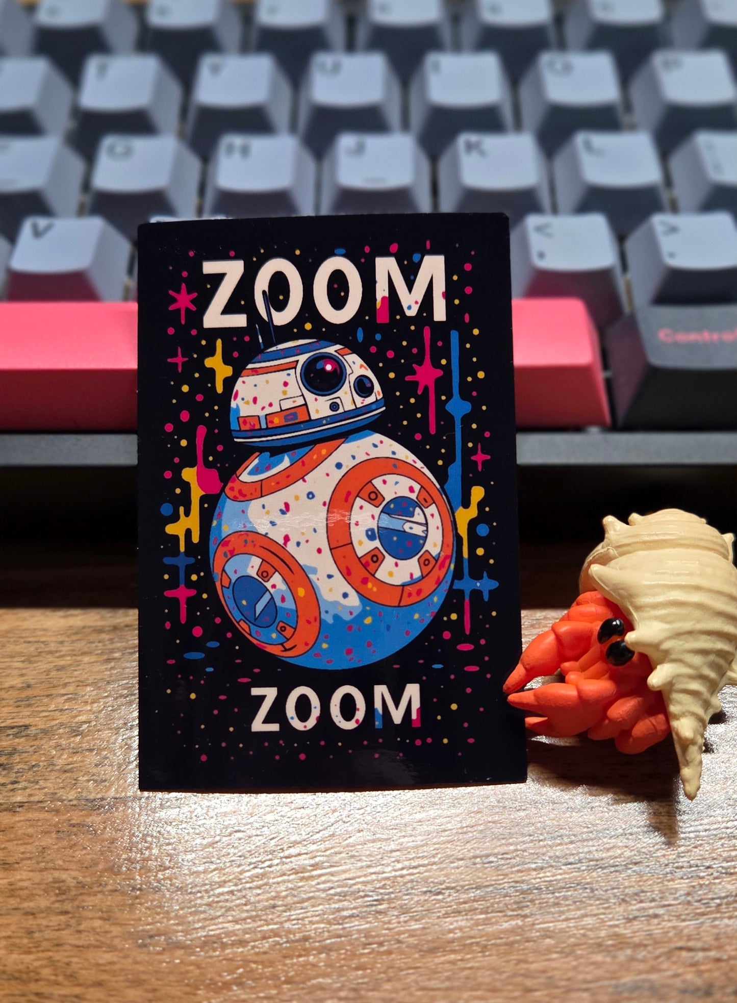 BB8 "Zoom Zoom" Sticker