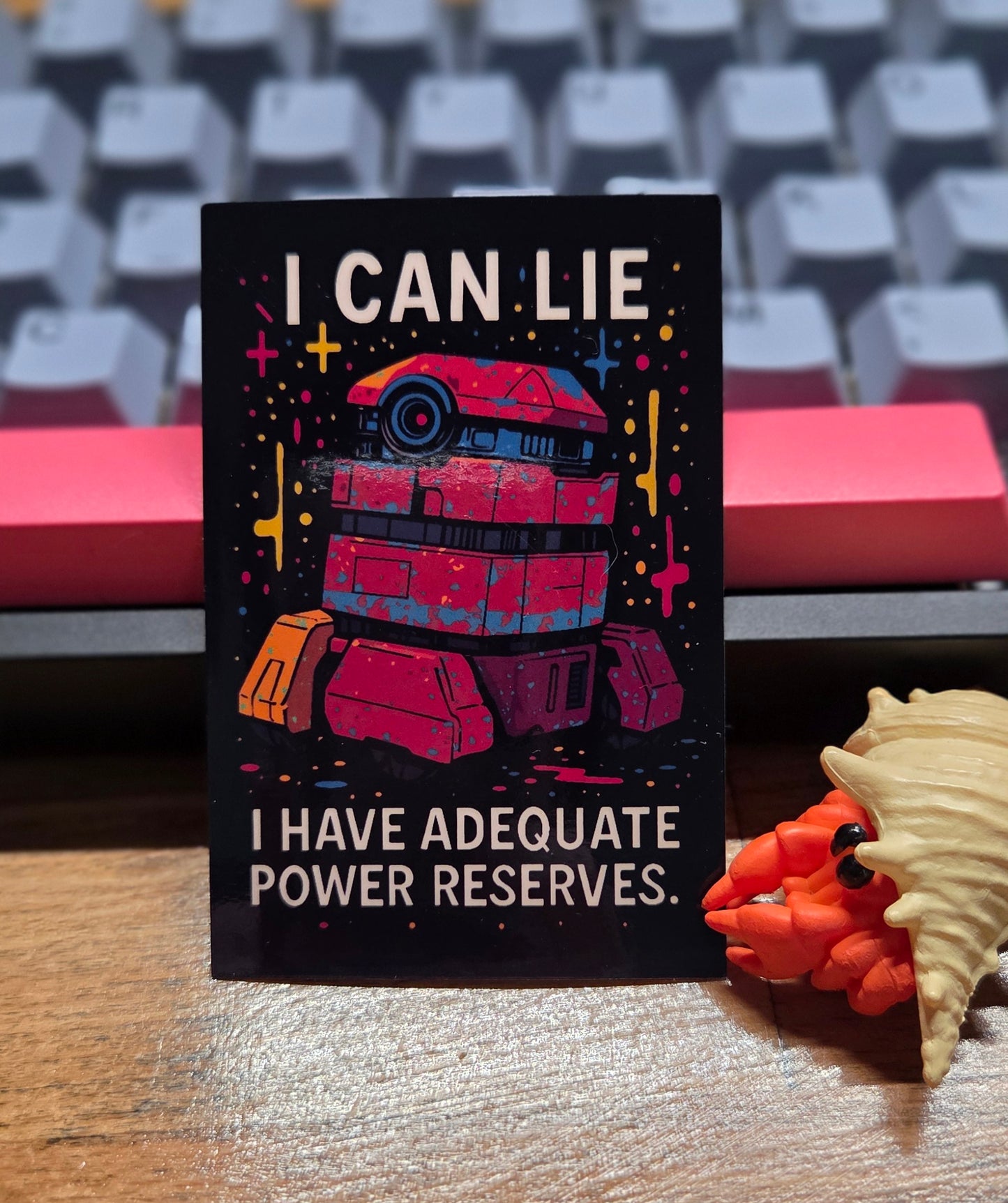 B2EMO "I Can Lie" Sticker