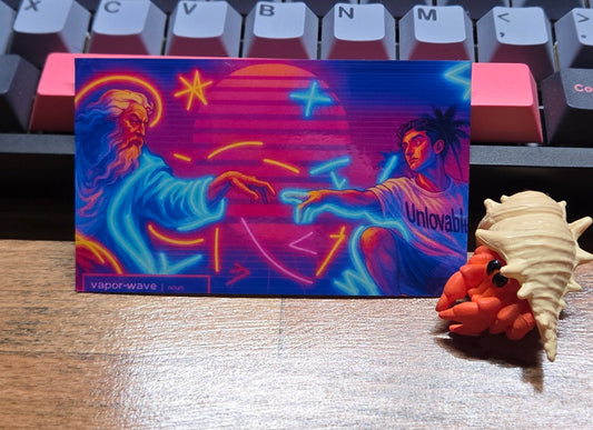 Creation of Vaporwave Sticker