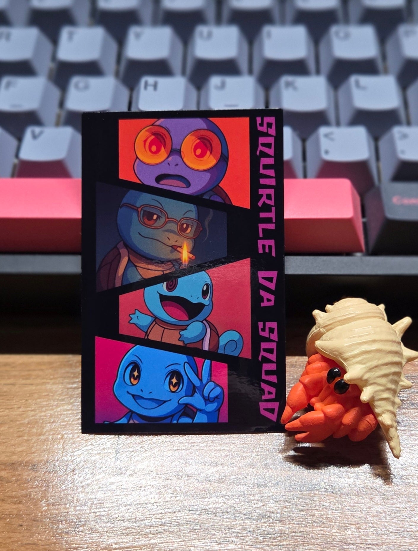 Squirt da Squad Anime Sticker