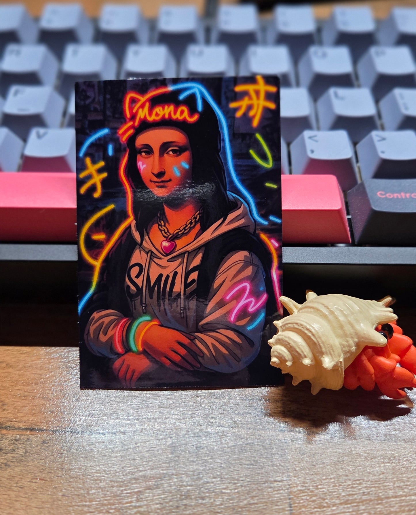 Mona Lisa Streetwear Sticker