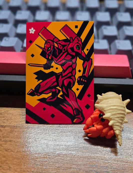 NGE Pop Art Unit 02 Sticker