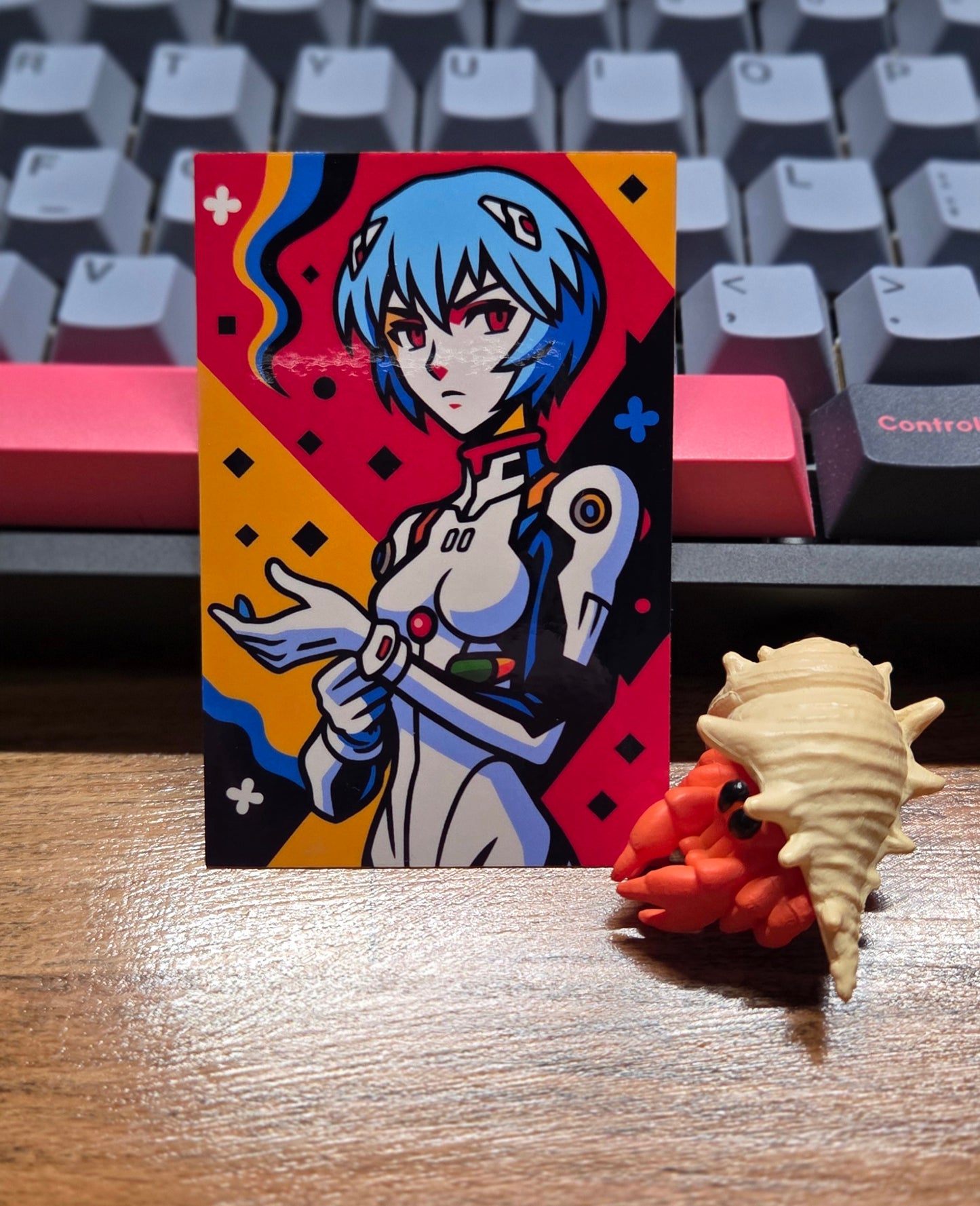 NGE Pop Art Rei Sticker