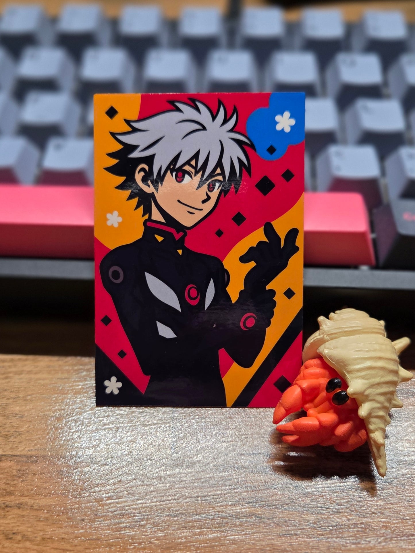 NGE Pop Art Kaworu Sticker