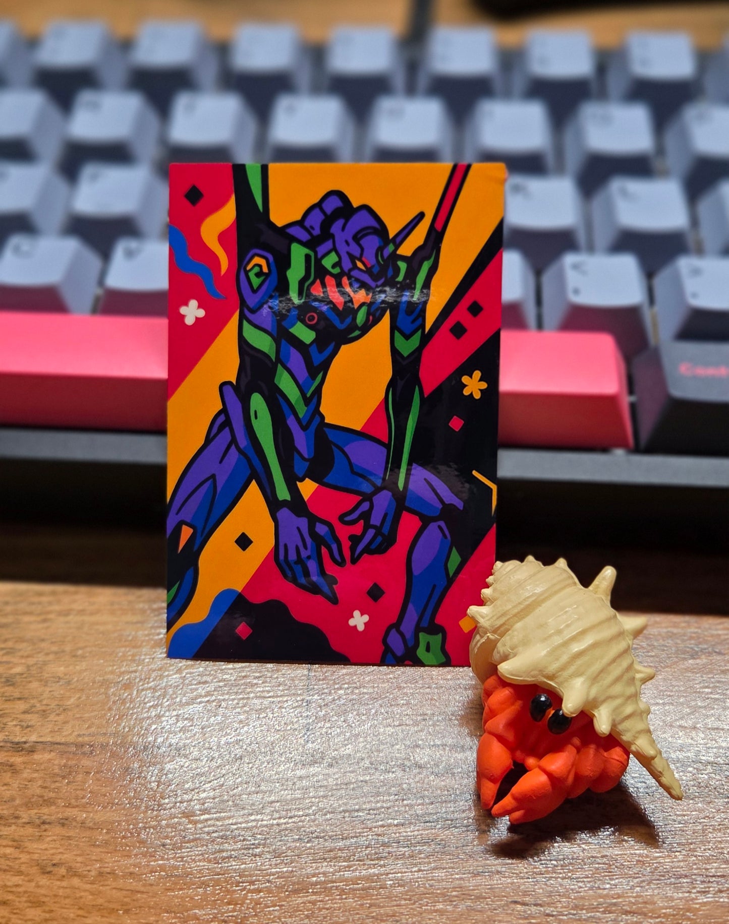 NGE Pop Art Unit 01 Sticker