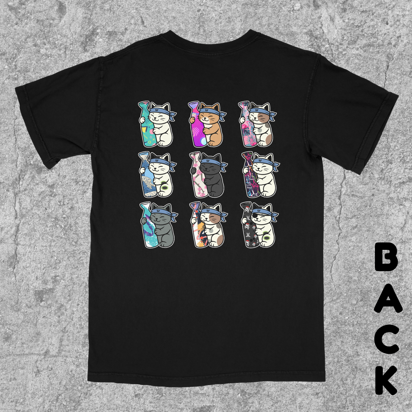 Sake Sake Sake Cat Club Shirt