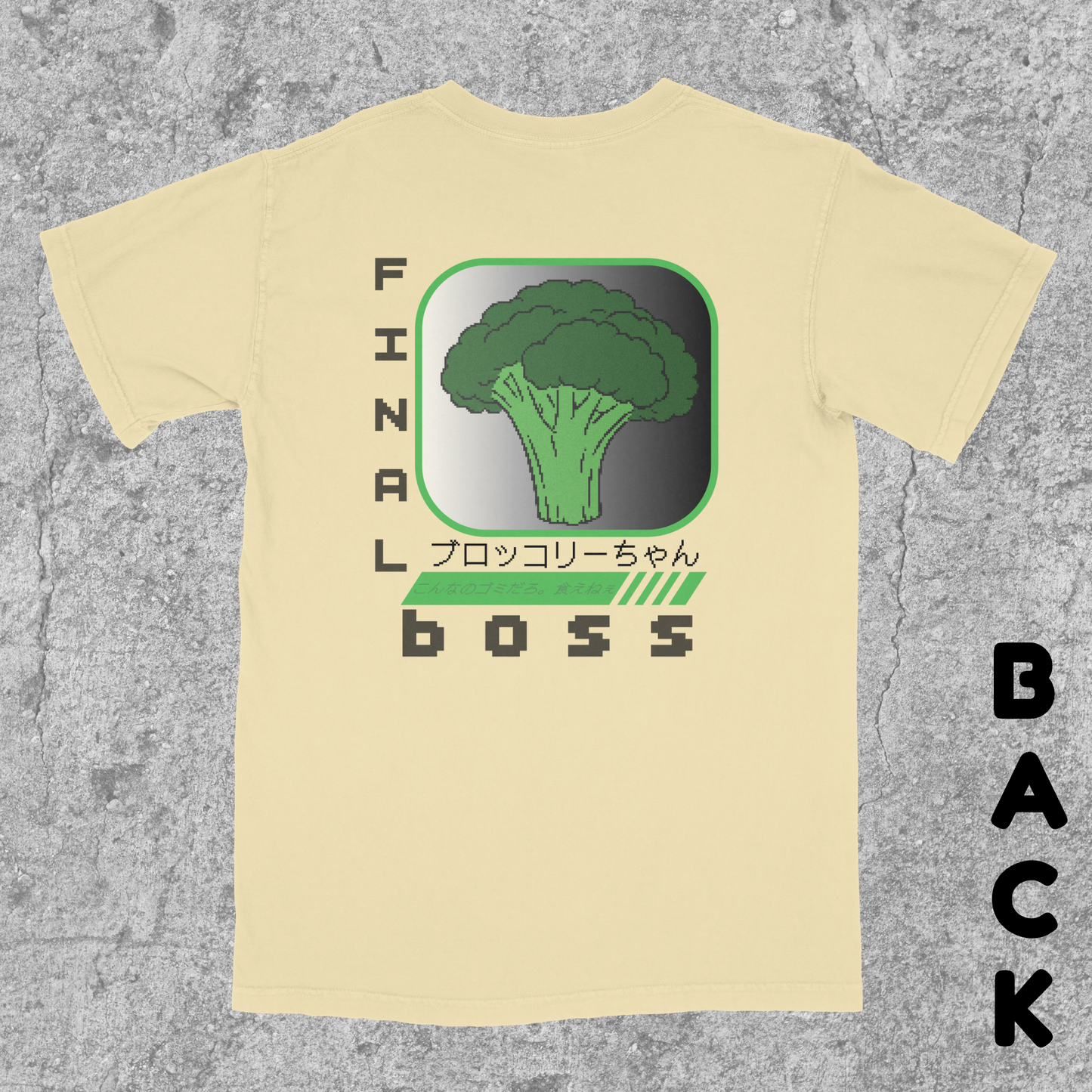 Final Boss Broccoli-chan Light Version Shirt