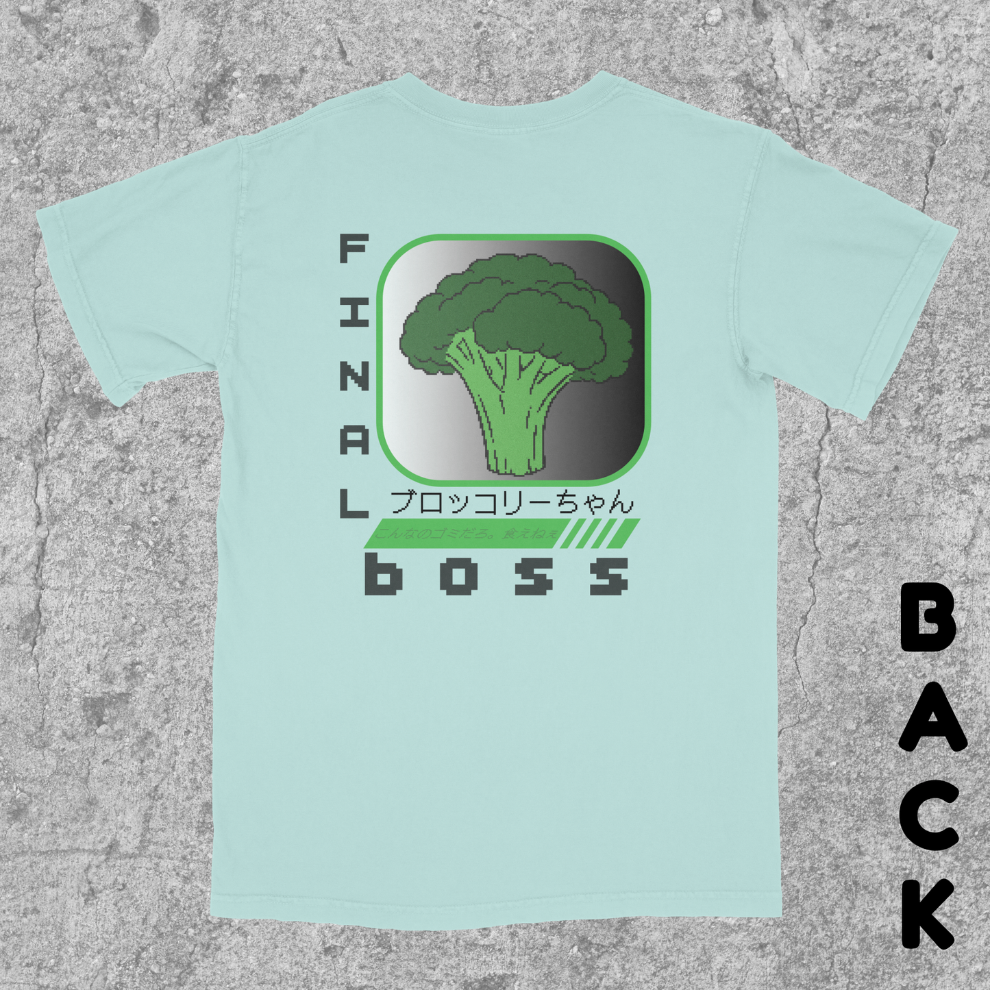 Final Boss Broccoli-chan Light Version Shirt