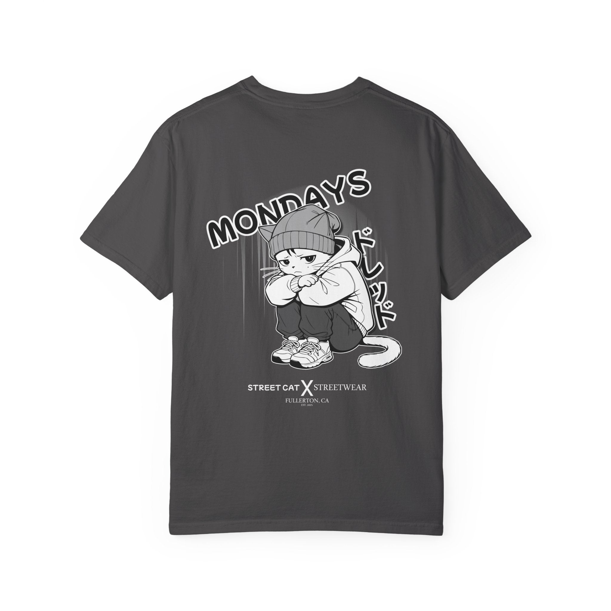 Nyankuza Mondays Cat Streetwear Shirt