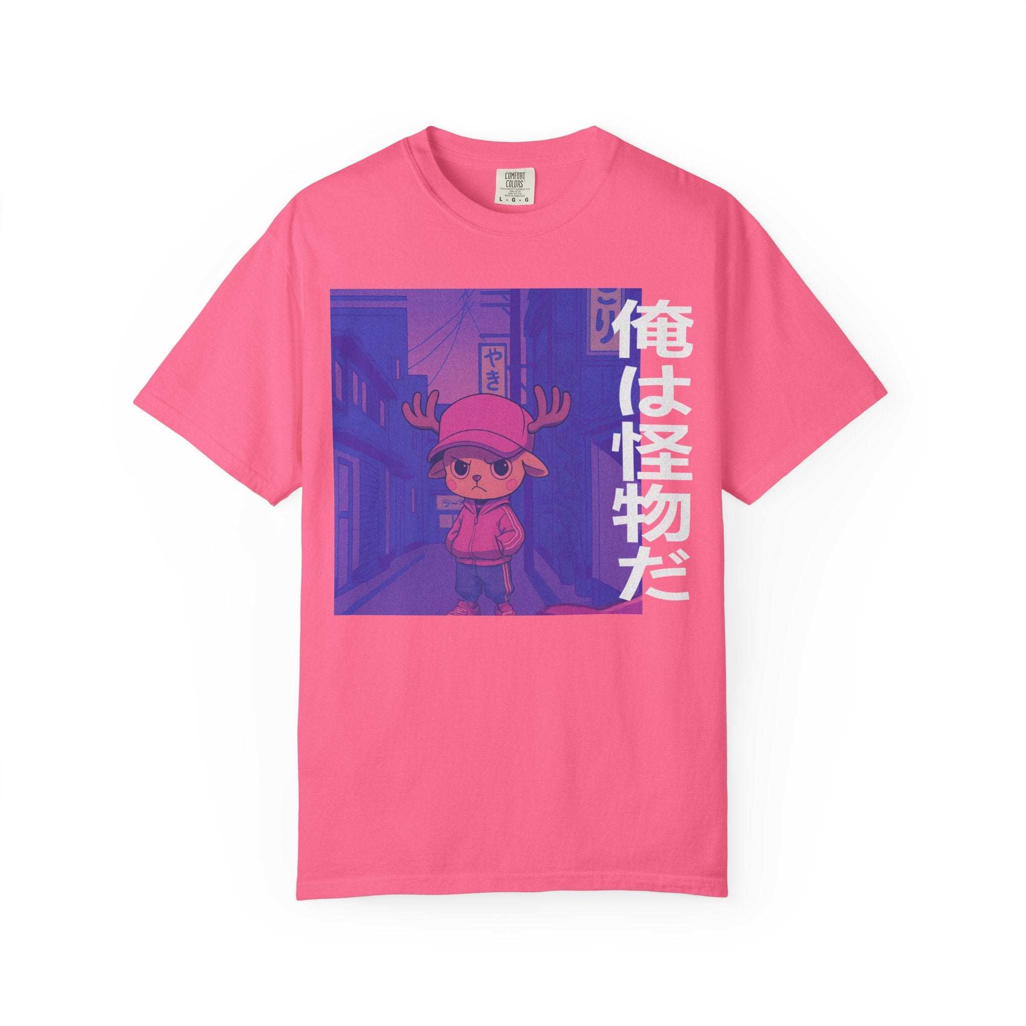 Chopper "I am the monster" Vaporwave T-Shirt Shirt Streetwear