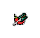 Air is Spicy Chef Sticker