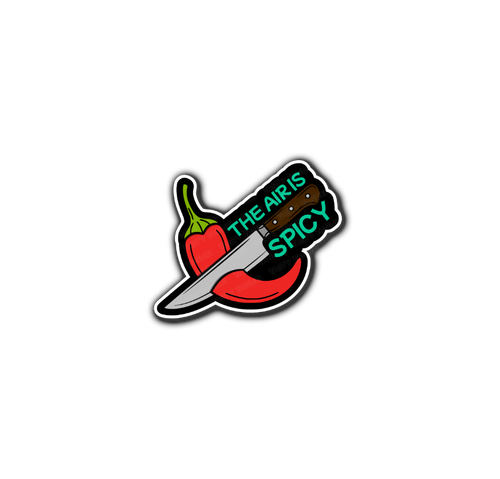 Air is Spicy Chef Sticker