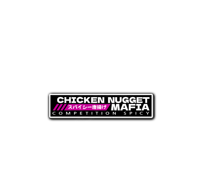Chicken Nugget Mafia Sticker