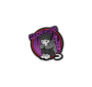 Mondays Nyankuza Cat Sticker
