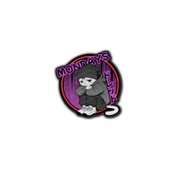 Mondays Nyankuza Cat Sticker