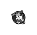 Mondays Nyankuza Cat Sticker