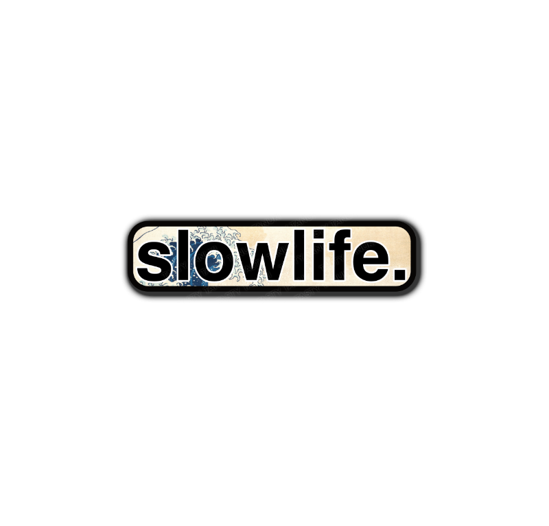 slowlife. car Sticker