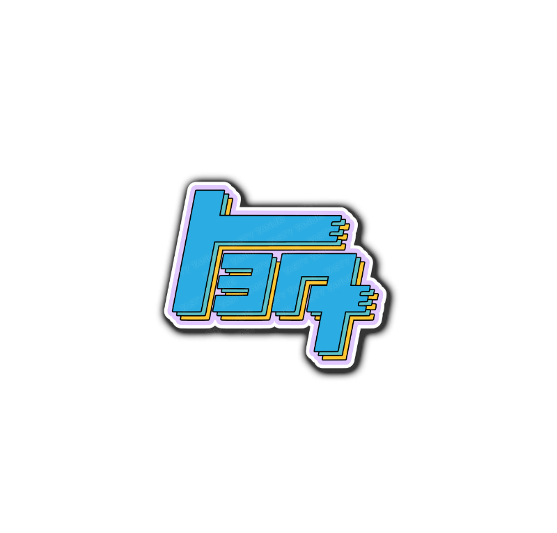 TEQ Toyota "Retro" Vintage Sticker