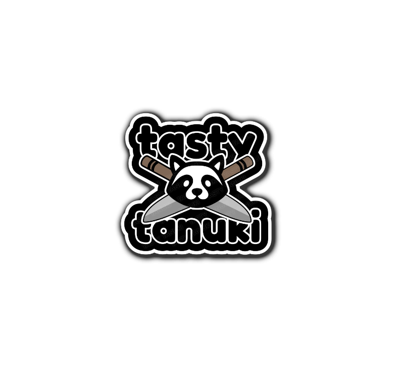 Tasty Tanuki Sticker