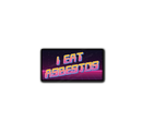 I Eat Asbestos Sticker