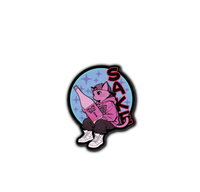 Sake Nyankuza Cat Sticker