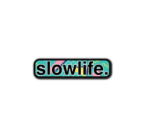 slowlife. car Sticker