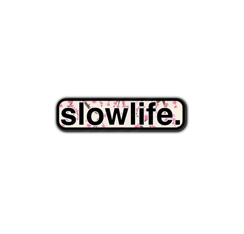 slowlife. car Sticker