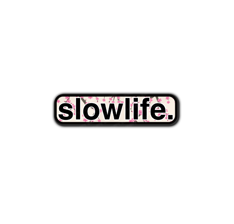 slowlife. car Sticker