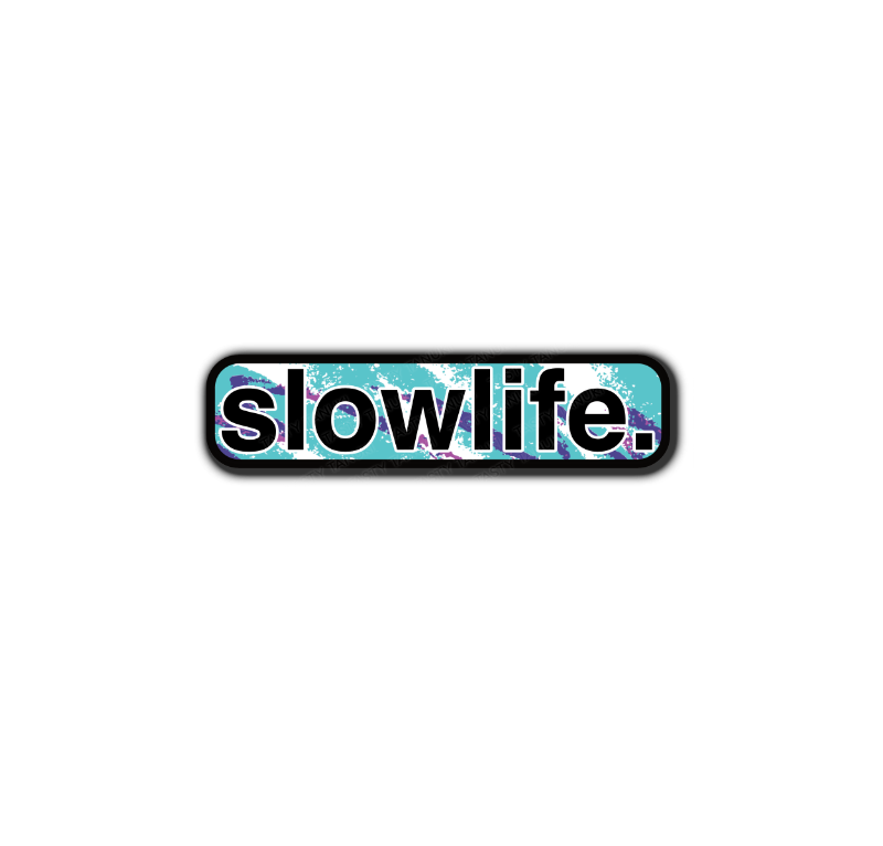 slowlife. car Sticker