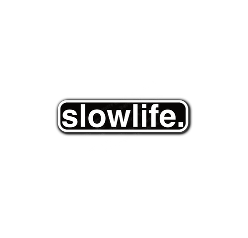 slowlife. car Sticker