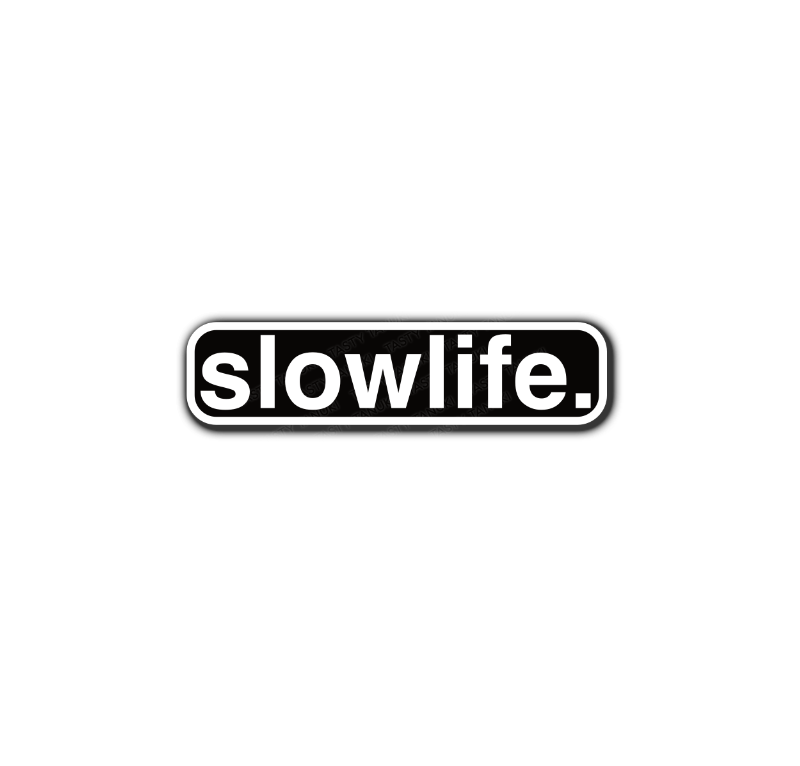slowlife. car Sticker